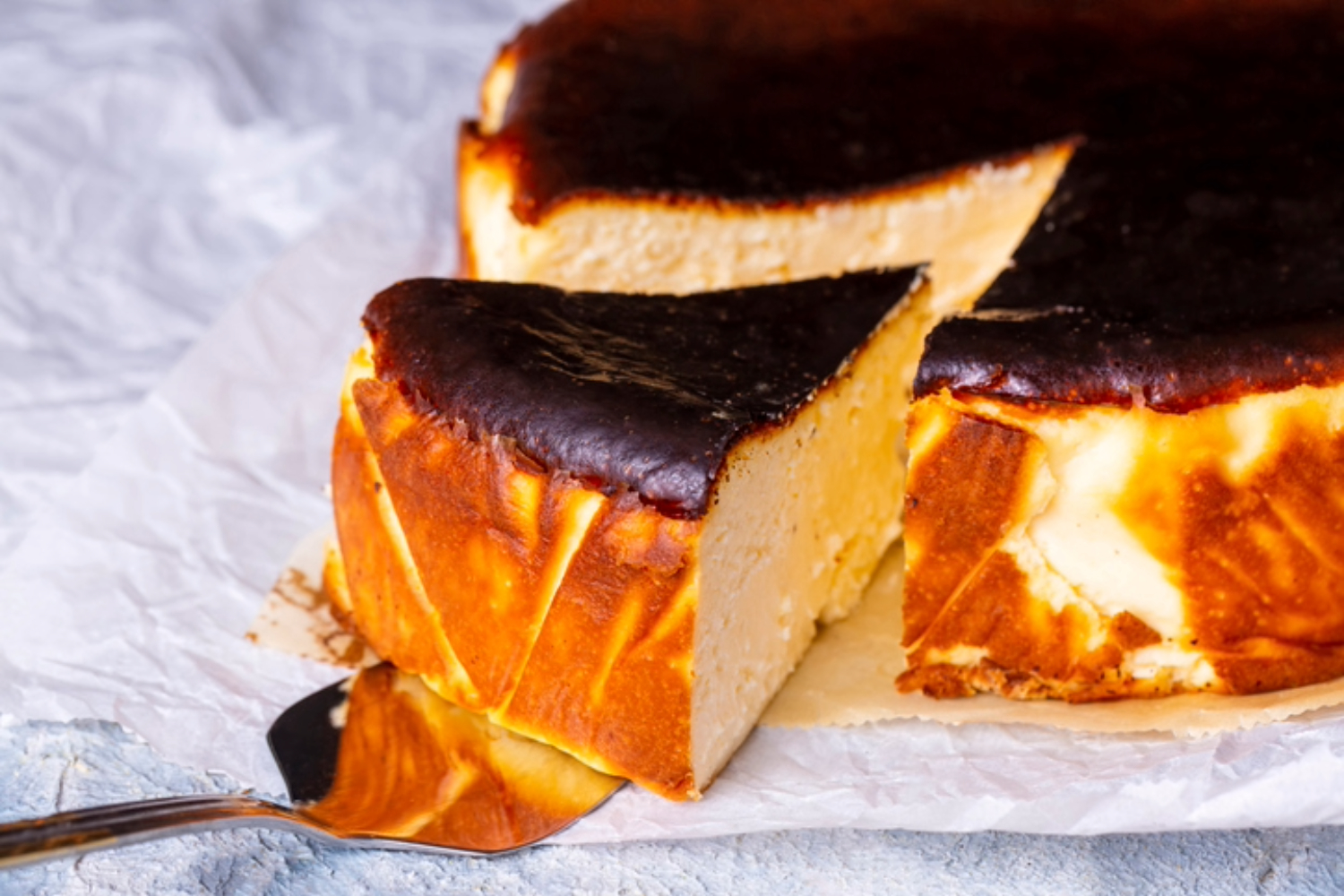 Airfryer'da San Sebastian Cheesecake Tarifi